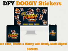 DFY DOGGY Stickers