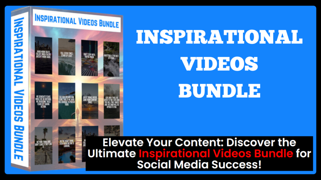 Inspirational Videos Bundle