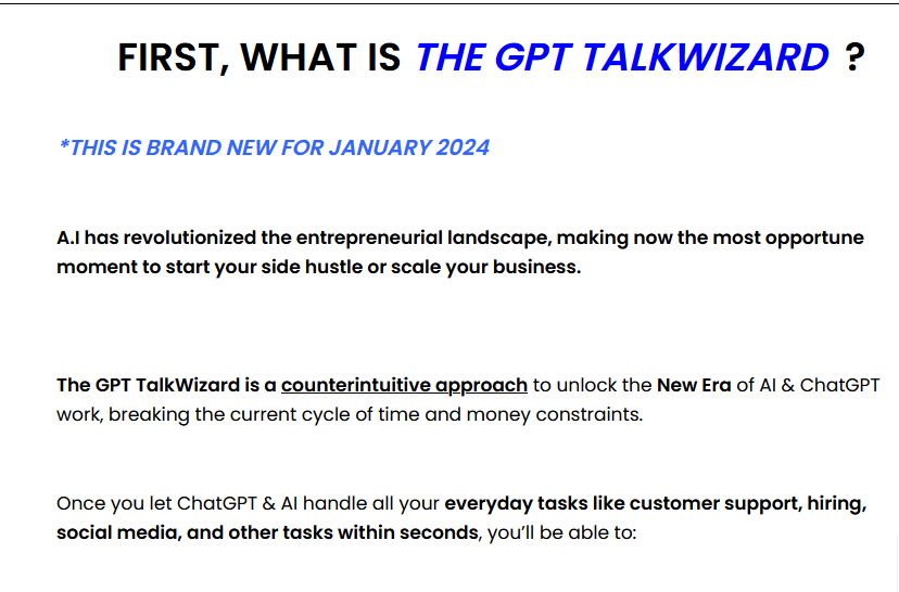 GPT TALKWIZARD