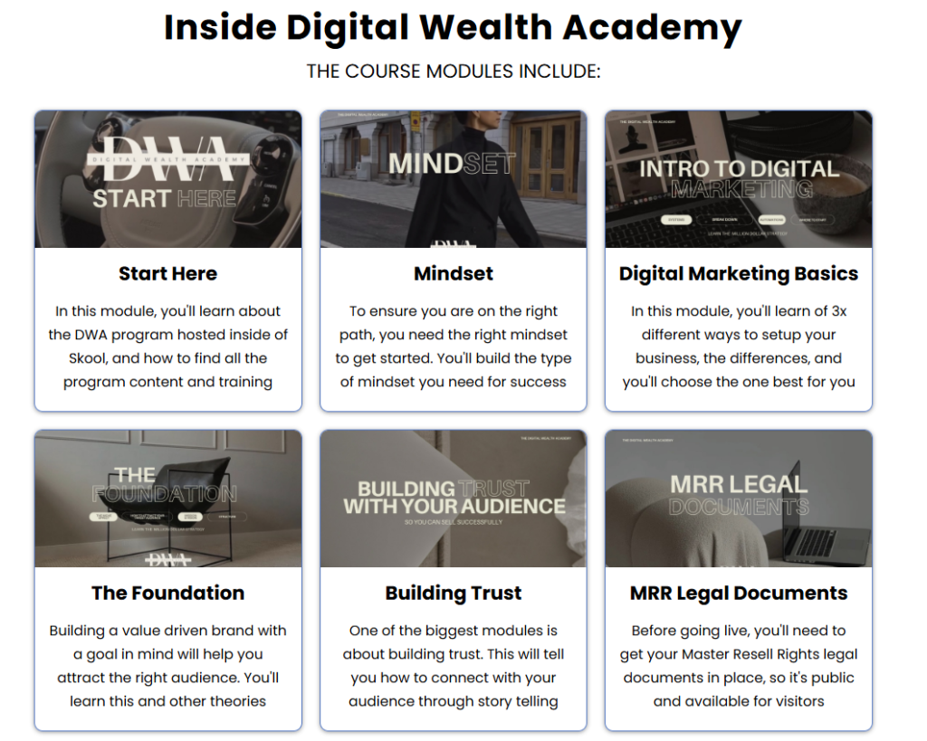 Digital Wealth Academy